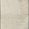 Autograph letter signed to Lydia Withering, 6 November 1800