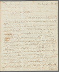 Autograph letter signed to Lydia Withering, 17 February 1810