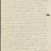 Autograph letter signed to Lydia Withering, 19 February 1812