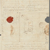 Autograph letter signed to Lydia Withering, 19 February 1812