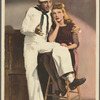 Jerome Robbins and Janet Reed (color tinted)