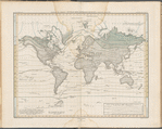 Alexander von Humboldt's System Der Isotherm-Kurven, in Merkator's Projection