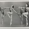 Nora Kaye, Yvonne Mounsey, and two other dancers in The Cage