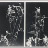 West Side Story cast on fire escape