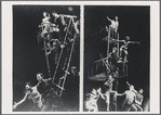 West Side Story cast on fire escape