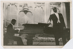 Paul Robeson, accompanied by pianist Lawrence Brown, in Moscow, Soviet Union