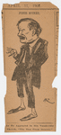 Caricature of Junie McCree as published in The Morning Telegraph, April 11, 1908