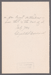 Stoddard, Elizabeth