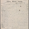 Christine, Geoffrey Williston