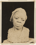 Bust of unidentified youth by Augusta Savage