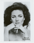 Publicity photograph of Tovah Feldshuh (name inscribed on image)