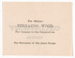 Wood, Fernando (1812-1881)