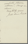 Wolcott, Julia Anna