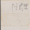 Stanwix Melville letter to Augusta Melville with postscript by Herman Melville