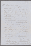 Letter from Nathaniel Hawthorne and Sophia Peabody Hawthorne to Herman Melville