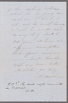 Letter from Nathaniel Hawthorne and Sophia Peabody Hawthorne to Herman Melville