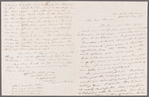 Letter from Maria Gansevoort Melville to Herman Melville