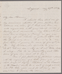 Letter from Helen Melville Griggs to Herman Melville