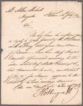 Correspondence, fragment and clippings