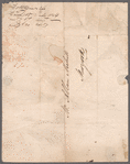 Correspondence, fragment and clippings