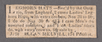 Correspondence, fragment and clippings