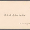Melville, Allan