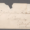 Miscellaneous letters received