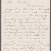 Miscellaneous letters received
