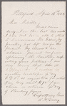 Miscellaneous letters received
