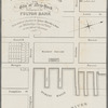 Map of 26 lots of ground in the 11th & 13th wards of the city of New-York, belonging to the Fulton Bank, to be sold at auction by James Bleecker & Sons on Wednesday, Jany. 15th, 1834, at the Merchts' Exchange