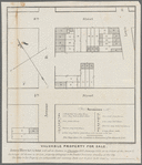 Valuable property for sale. James Bleecker & Sons will sell at auction, on Thursday, 10th of January, 1833, at 12 o'clock at the Merchts. Exchange 16 houses & 21 lots, property belonging to the Traders' Insurance Company of the city. The title to this property are indisputable, and warranty deeds will be given by the Compy.