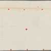 Map of two lots on Thirteenth Street for sale at auction by Jas. Bleecker & Sons, at the Merchants Exchange on the 3rd January 1834