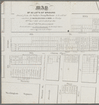 Map of 45 lots of ground leased from the Sailor's Snug Harbour to be sold at auction by Jas. Bleecker & Sons on Monday 22nd Decr. 1834 at 12 o'clock at the Merchts. Exge. to close a concern
