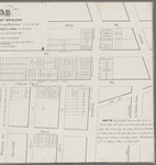 Map of 45 lots of ground leased from the Sailor's Snug Harbour to be sold at auction by Jas. Bleecker & Sons on Monday 22nd Decr. 1834 at 12 o'clock at the Merchts. Exge. to close a concern
