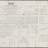 Map of 45 lots of ground leased from the Sailor's Snug Harbour to be sold at auction by Jas. Bleecker & Sons on Monday 22nd Decr. 1834 at 12 o'clock at the Merchts. Exge. to close a concern
