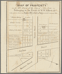 Map of property in the 9th ward of the city of New-York belonging to the estate of W.W. Gilbert, decd., to be sold at auction by James Bleecker & Sons on the 21st January 1833