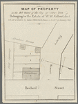 Map of property in the 9th ward of the city of New-York belonging to the estate of W.W. Gilbert, decd., to be sold at auction by James Bleecker & Sons on the 21st of January, 1833