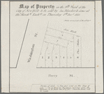 Map of property in the 9th ward of the city of New York to be sold by Jas. Bleecker & Sons at the Merchts. Exchge. on Thursday, 4th Decr., 1834