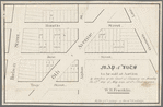 Map of lots to be sold at auction by direction of the Court of Chancery on Monday, the 12th day of May, 1834, at 12 o'clock at noon, by W.H. Franklin
