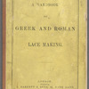 A handbook for Greek and Roman lace making