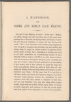 A handbook for Greek and Roman lace making