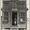 Post office and postmistress, view number two. Widtsoe, Utah