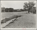 Main street of town. Shows irrigation ditch. Escalante, Utah