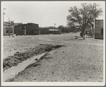 Main street of town. Shows irrigation ditch. Escalante, Utah