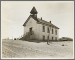 The church in the center of town (Mormon). Escalante, Utah