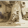Motherless migrant children. They work in the cotton