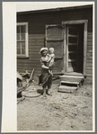 Typical Teutonic farm wife and child of Mills, New Mexico, area. Client for resettlement