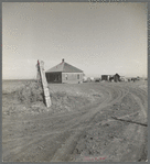 Typical farm in the Mills area, New Mexico. These people are to be resettled, their land to revert to cattle range