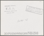 Note on "mobile housing." Car and homemade trailer on U.S. 101 near King City. Man and wife, middle-aged, from Wisconsin to California. "Old Man Depression sent us out on the road. Been out two years ... February 1936