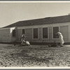 San Fernando federal subsistence homesteads. Forty homes, all occupied, each with nearly an acre of ground. Average income eight hundred dollars yearly. California